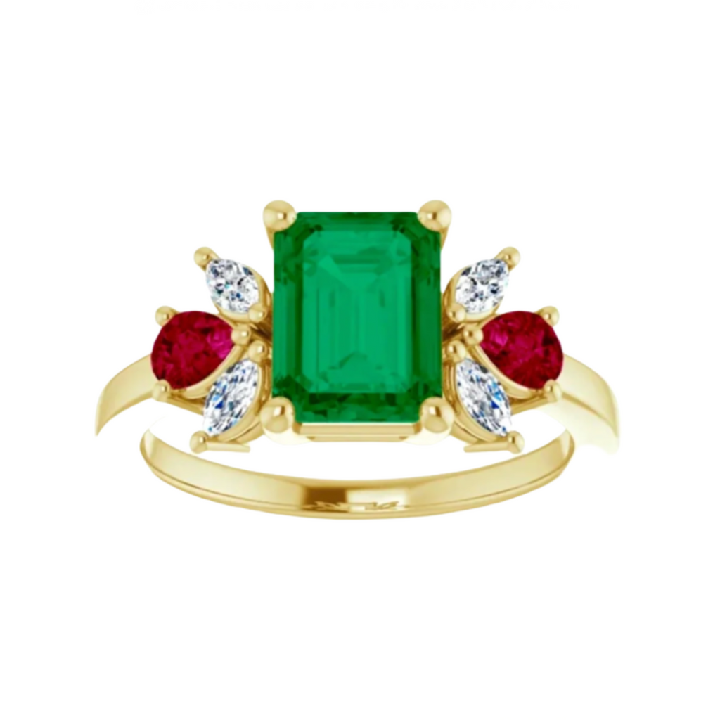 こ*6様 18k Ruby　Emerald　Diamond　Priceless ScreenShot2024-05-07at3.10.