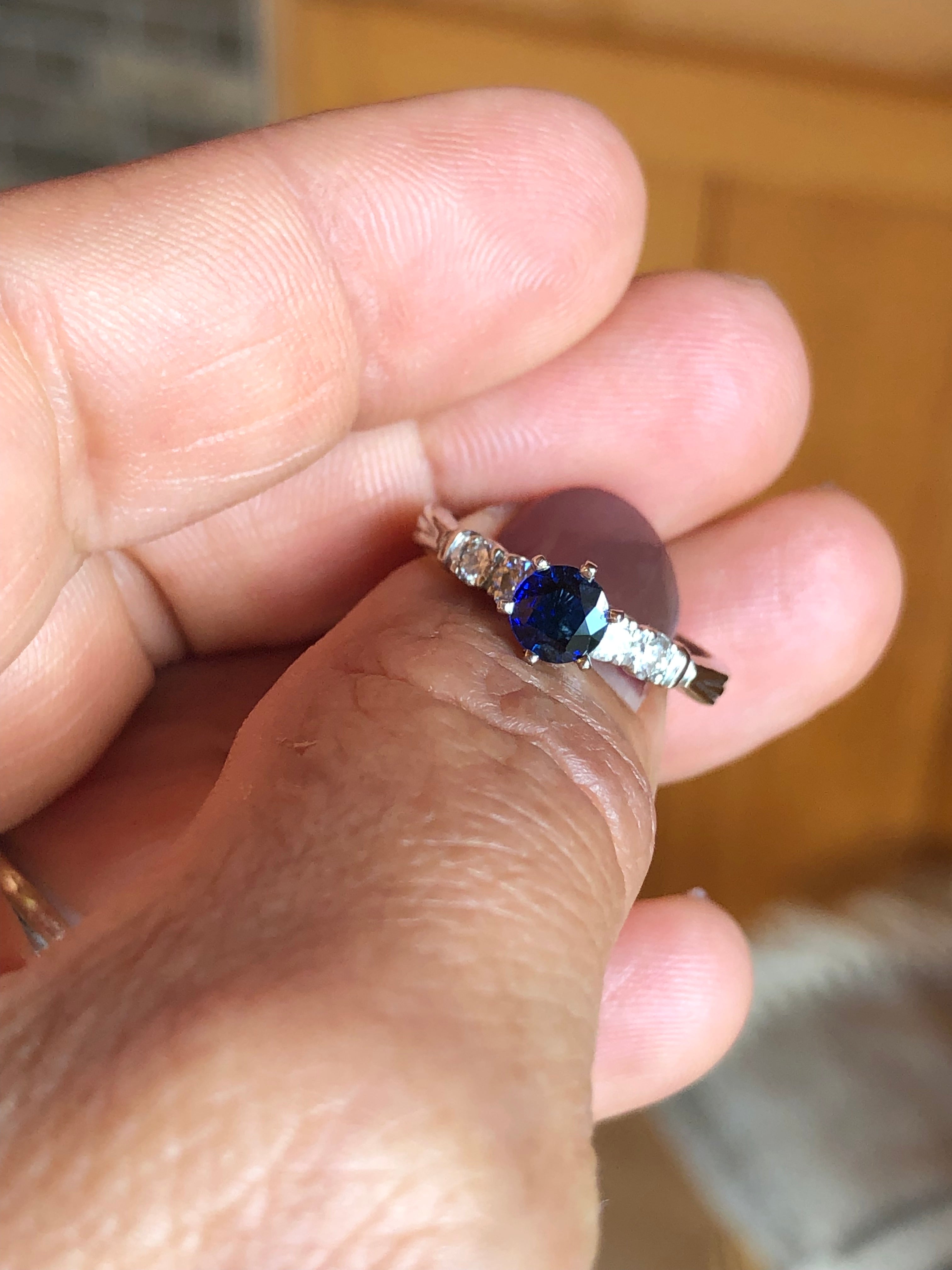 sapphire engagement rings weddingbee