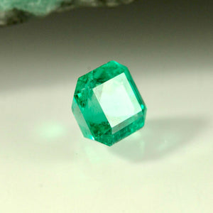 1.09 Carat Colombian Emerald Assecher Cut